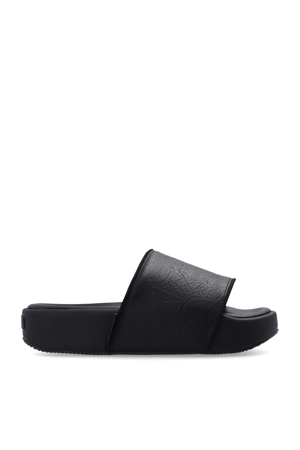 3 Yohji Yamamoto - Leather slides Y - SchaferandweinerShops